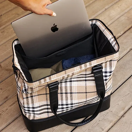 The Mini Weekender in Plaid
