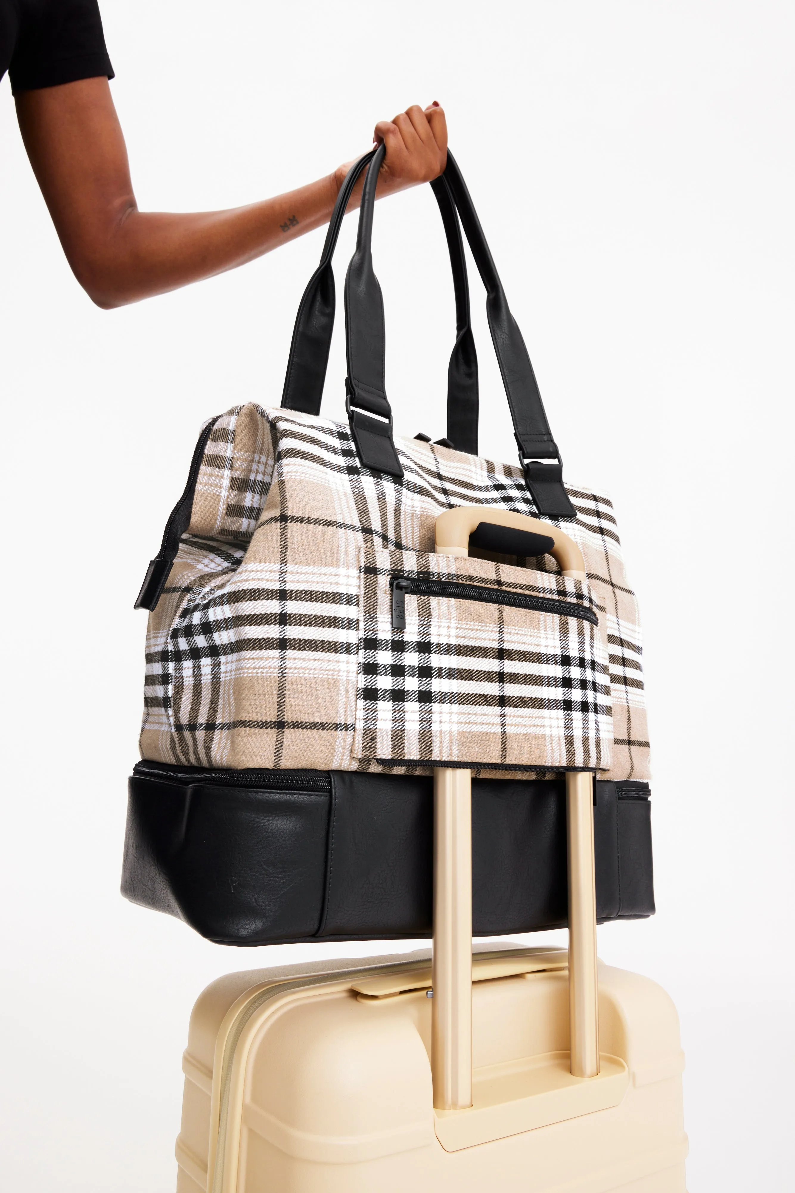 The Mini Weekender in Plaid