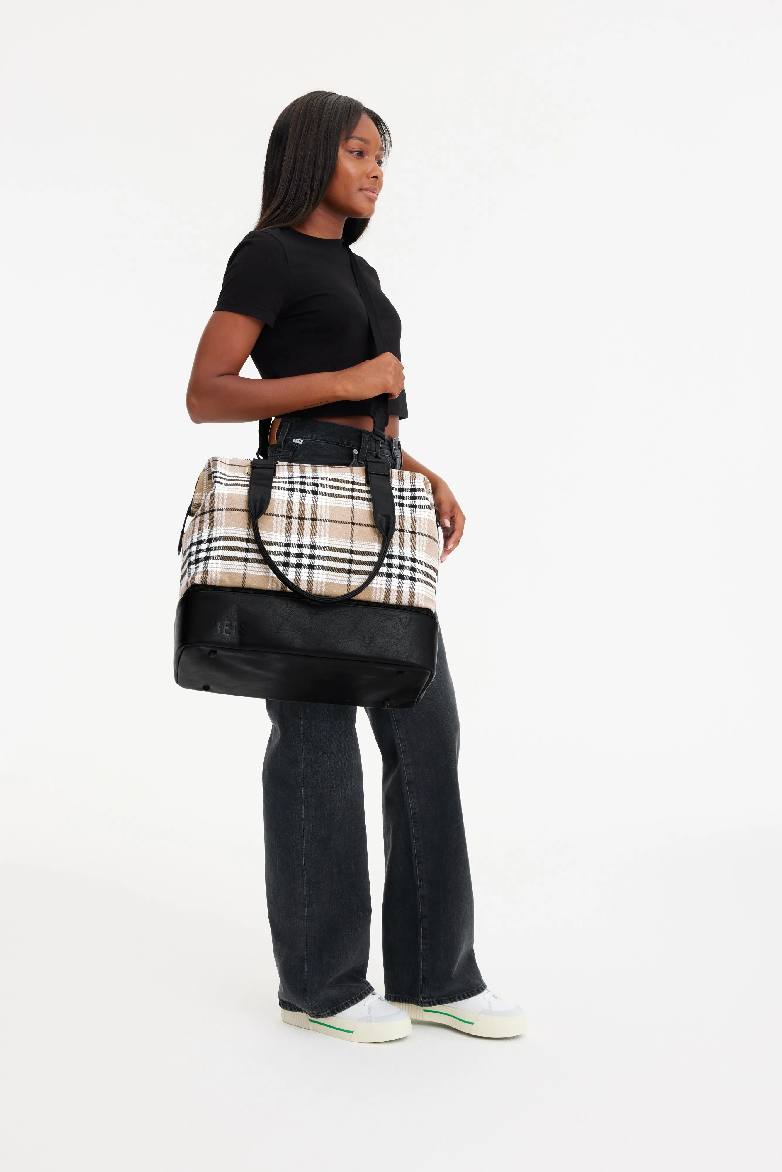 The Mini Weekender in Plaid