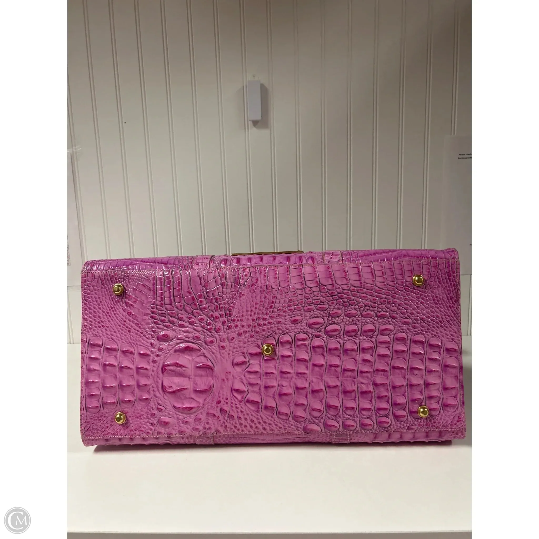 Tote Designer By Brahmin, Size: Large