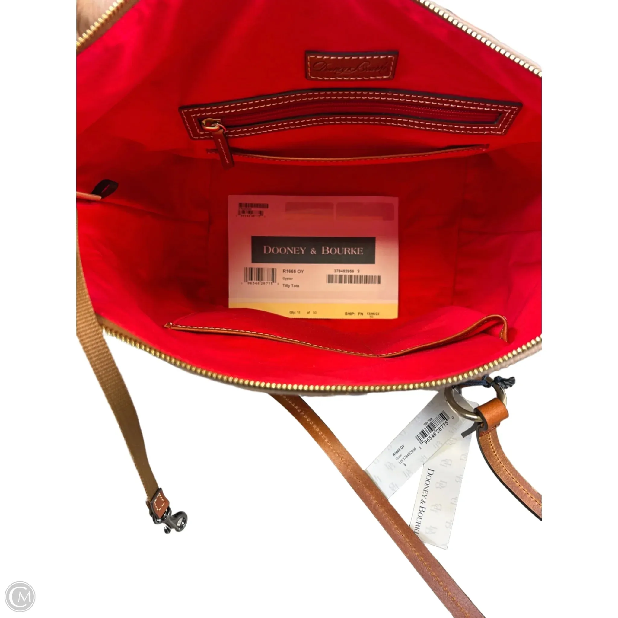 Tote Designer By Dooney And Bourke, Size: Large
