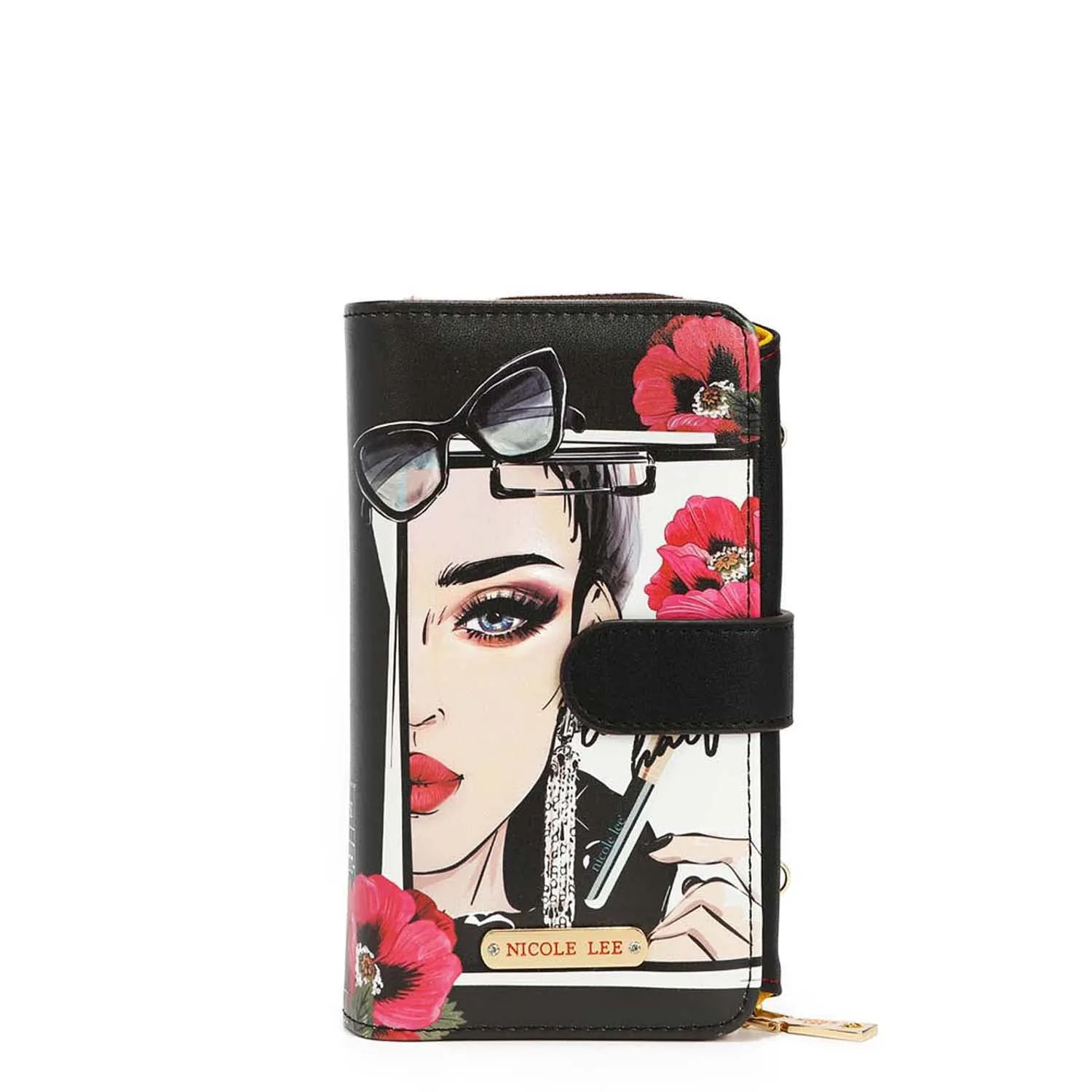 TRIFOLD PHONE CASE CROSSBODY WALLET