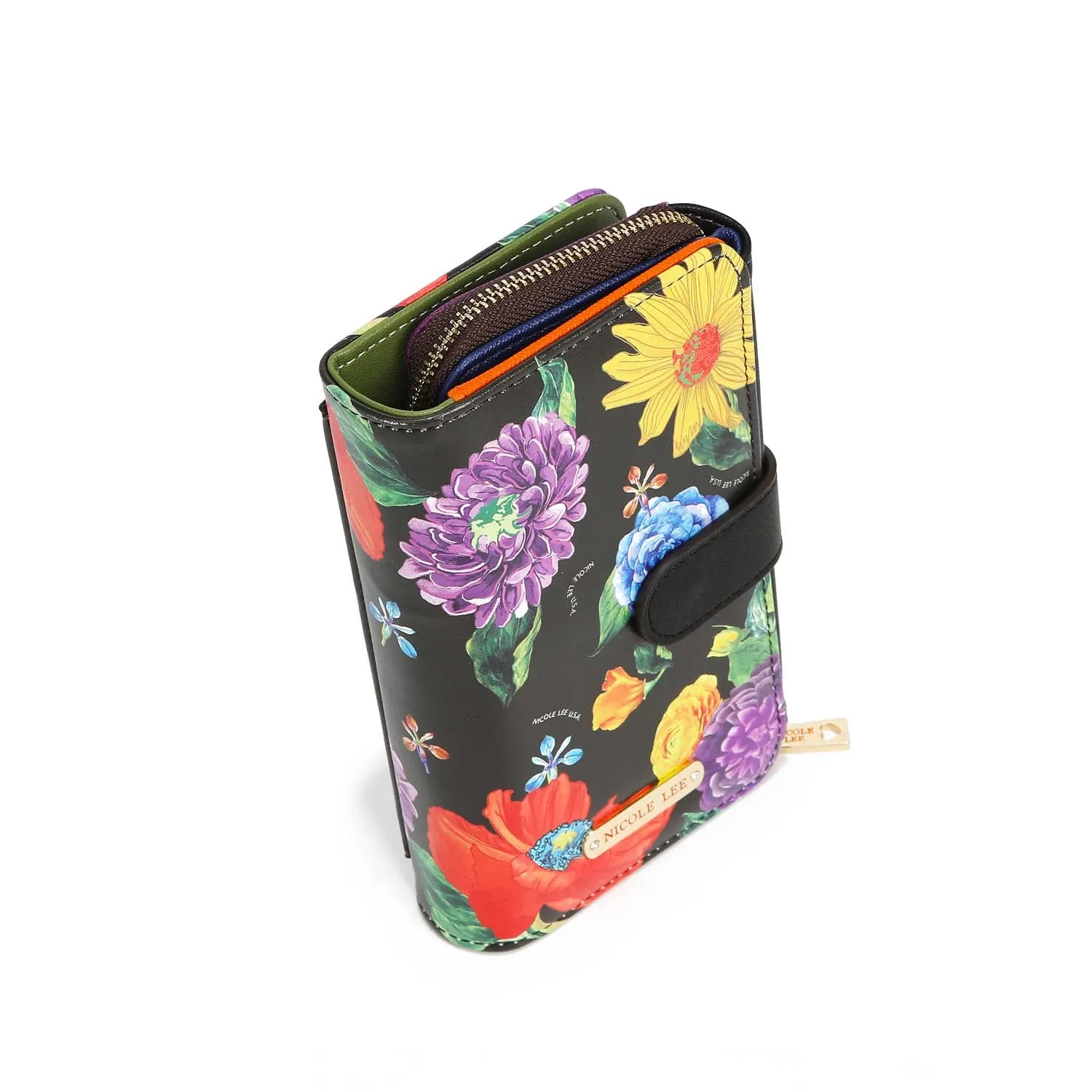 TRIFOLD PHONE CASE CROSSBODY WALLET