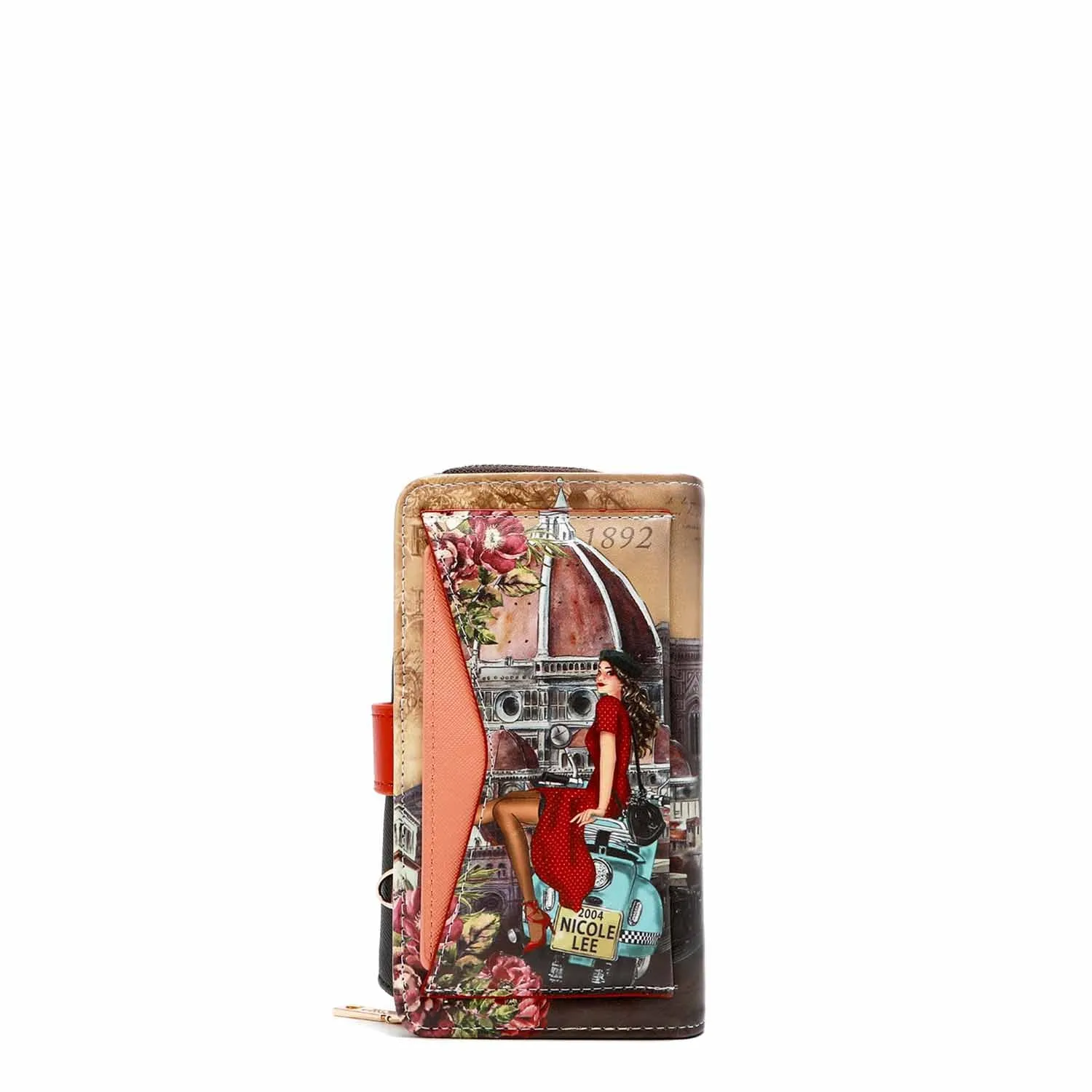 TRIFOLD PHONE CASE CROSSBODY WALLET