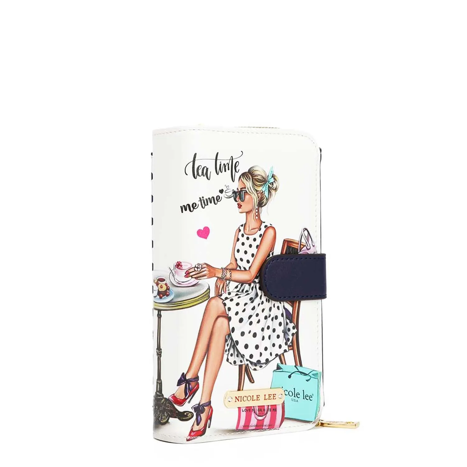 TRIFOLD PHONE CASE CROSSBODY WALLET