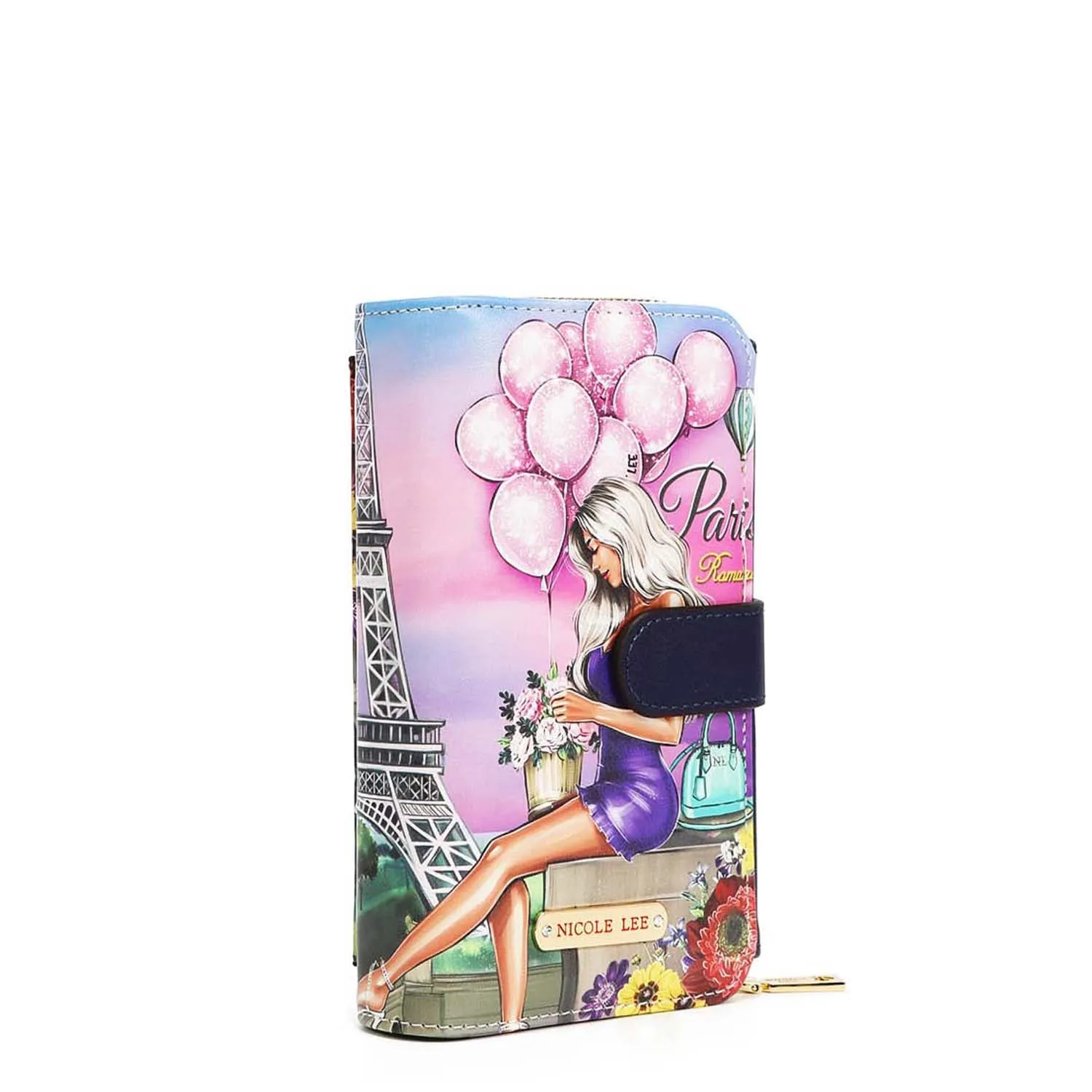 TRIFOLD PHONE CASE CROSSBODY WALLET