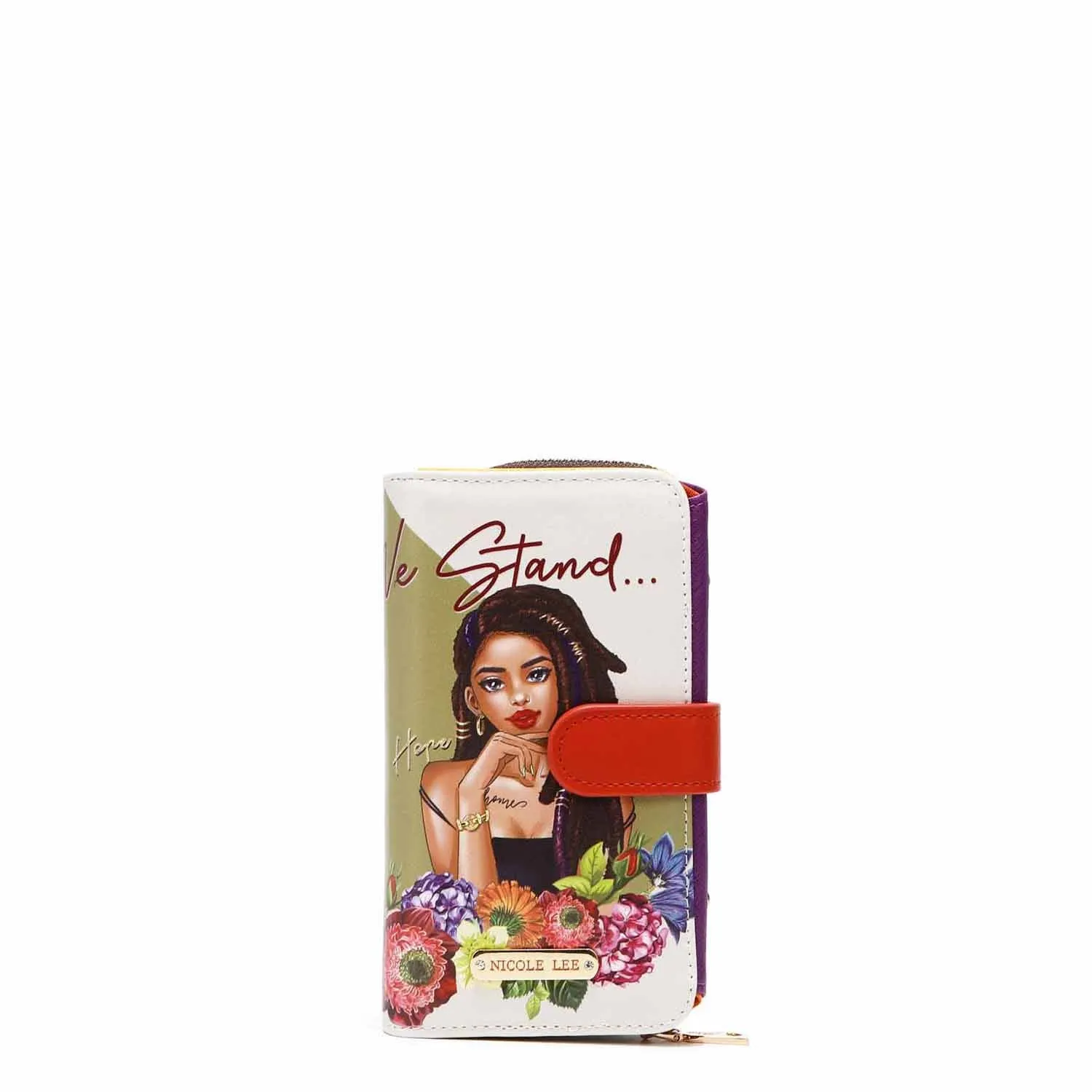TRIFOLD PHONE CASE CROSSBODY WALLET