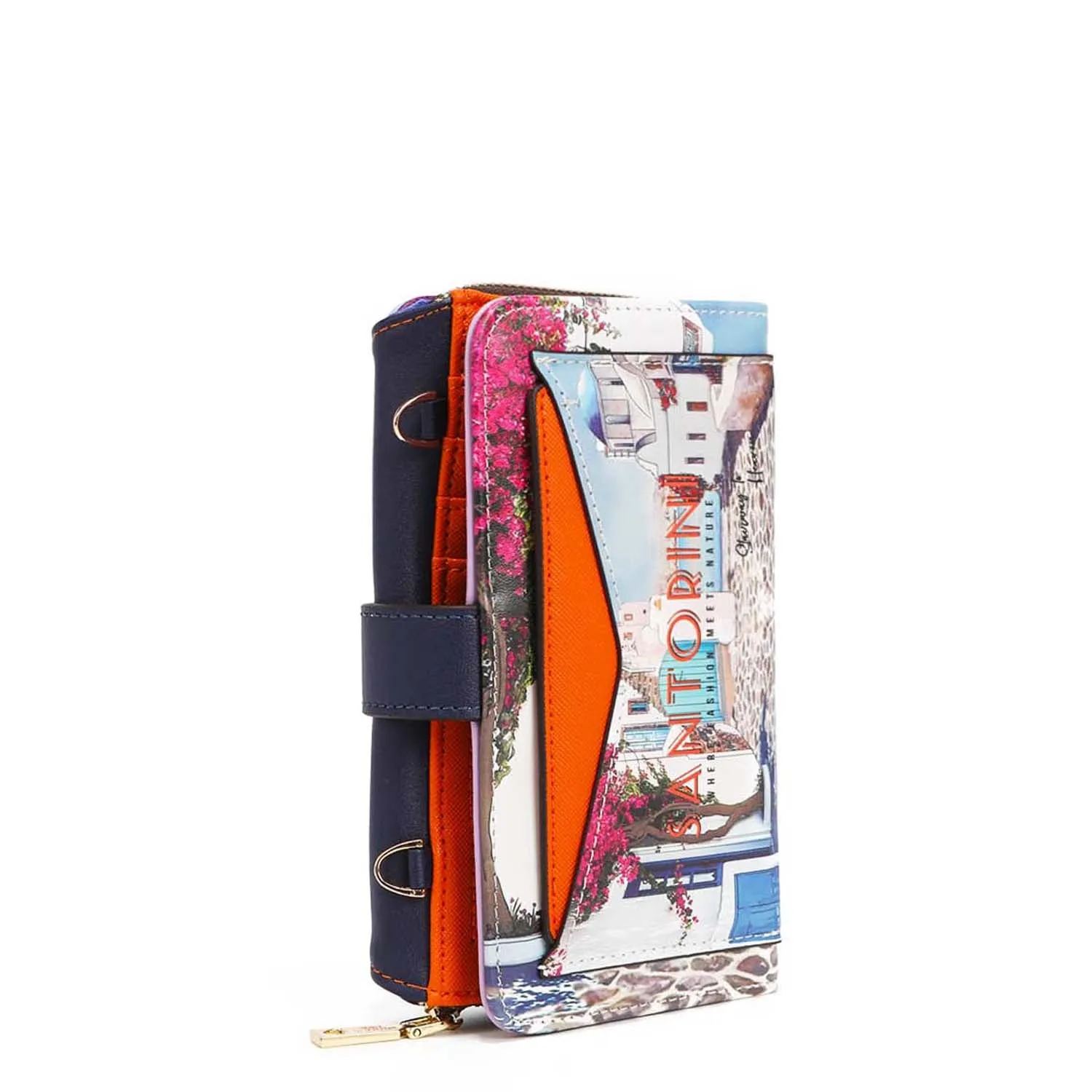 TRIFOLD PHONE CASE CROSSBODY WALLET