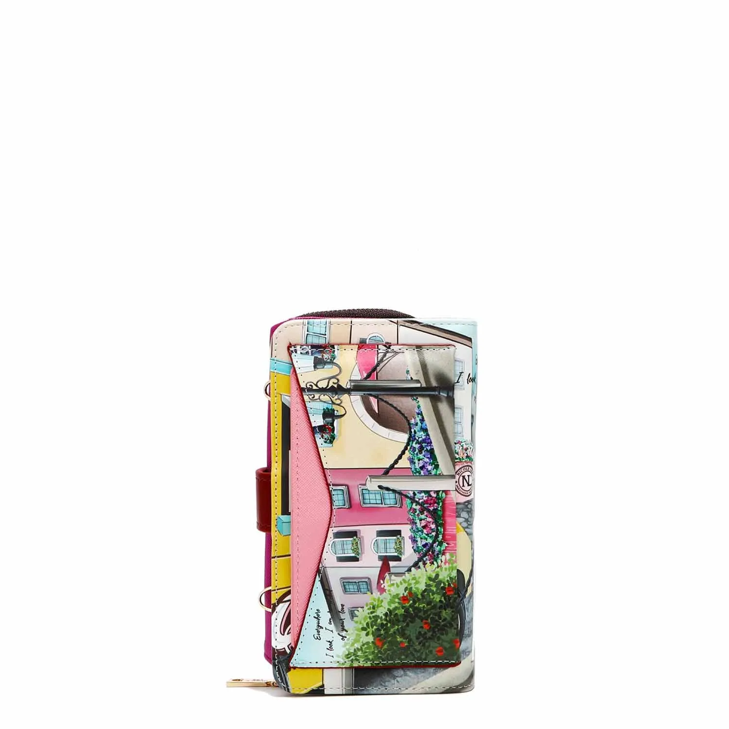 TRIFOLD PHONE CASE CROSSBODY WALLET