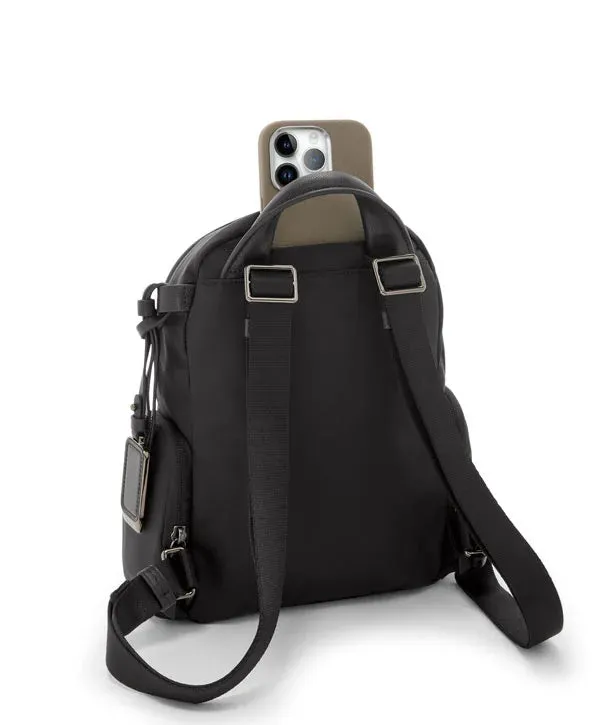 VOYAGEUR Celina Small Backpack - Black/Gunmetal
