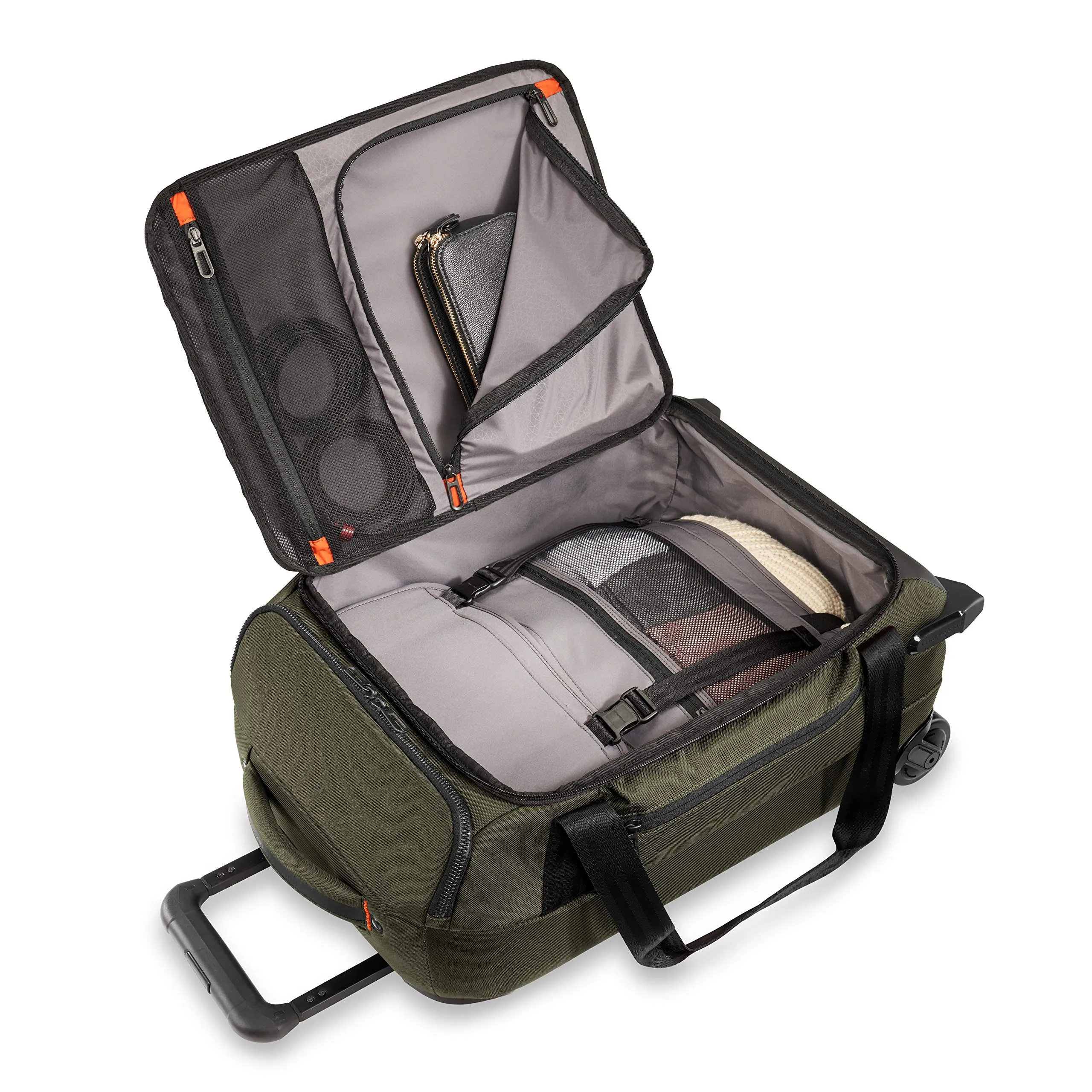 ZDX Rolling Carry-on Upright Duffel 21"