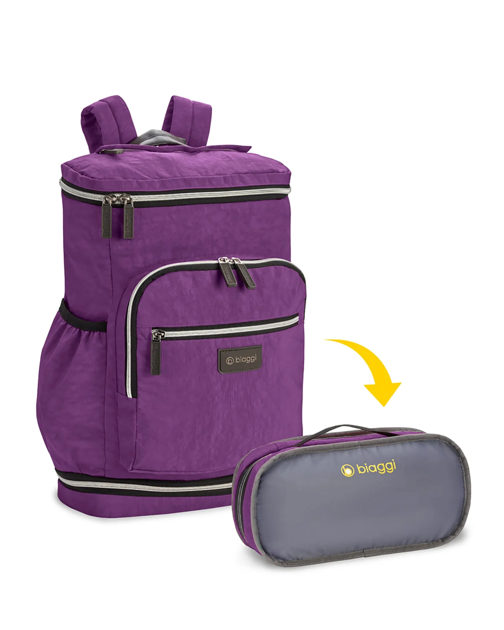 Zipsak Backpack on the Go